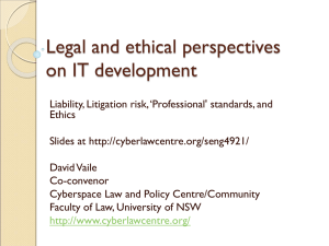 PPT - Cyberspace Law and Policy Centre