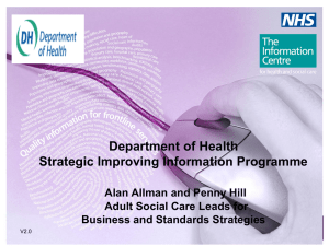 The Strategic Improving Information Programme