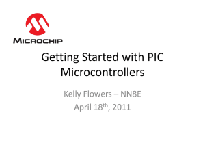 Getting Started with PIC Microcontrollers