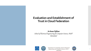 Trust Evaluation System