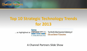 Top 10 Strategic Technology Trends for 2013