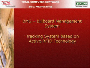 Billboard management PPT - Total Computer Software