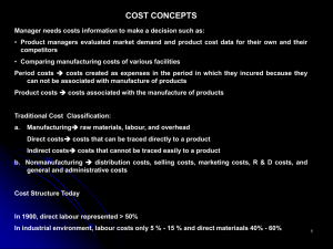 COST CONCEPT.