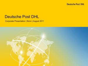Power Point® Templates for Deutsche Post DHL Group