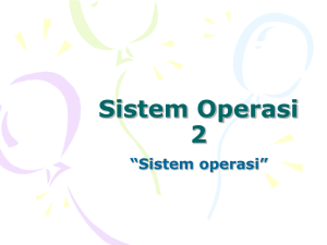 Sistem Operasi 2