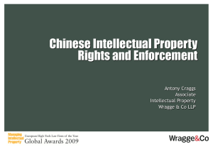 Chinese IP Rights