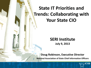Collaborating with Your State CIO Presentation