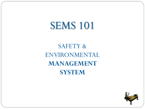SEMS 101 (December 2014)