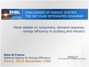 energy efficiency - Set Plan Conference 2014
