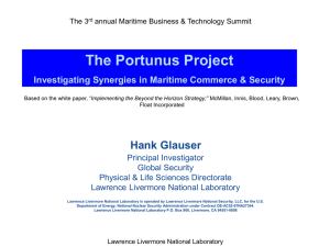 Hank Glauser - The Maritime Alliance