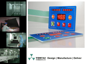 Tortai Overview - Membrane Switches