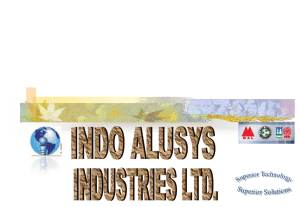 IAIL - Indo Alusys Industries Limited