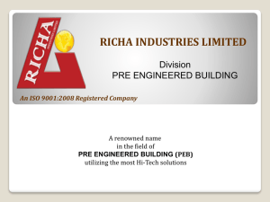 Richa Industries in PEB
