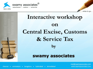 PRESENTATION NAME - Swamy Associates