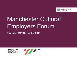Volunteering - Manchester Cultural Partnership
