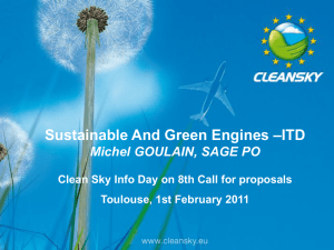 SAGE Overview - Michel Goulain
