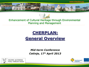 CHERPLAN: General Overview