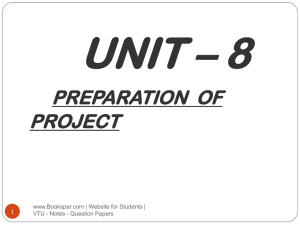 Unit-8-Preparation-of-Project