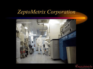 ZeptoMetrix Corporation - Massachusetts Small Business