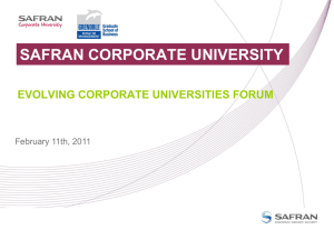 safran corporate university