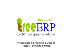Presentation - TreeERP.Com