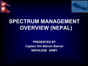 Spectrum Management -Nepal