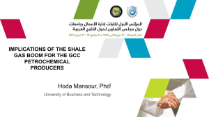 implications of the shale gas boom for the gcc petrochemical