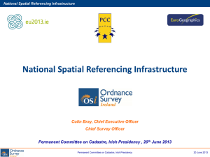 National Spatial Referencing Infrastructure