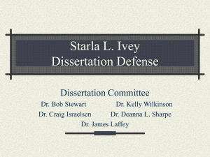 Presentation-Dissertation Defense