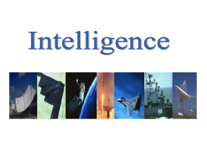 Paid intelligence agencies. - Peace and conflict studies