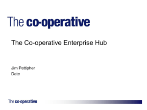 The Co-operative Enterprise Hub  - Co