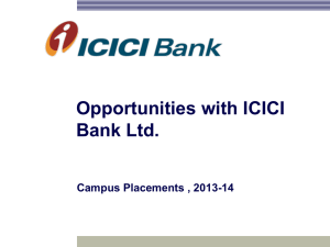 A financial superhouse ICICI Bank