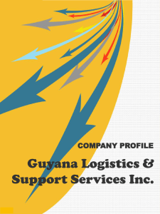 Diapositiva 1 - Guyana Logistic & Support Services Inc