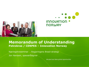 Innovation Norway - Brazilian-Norwegian Chamber of Commerce