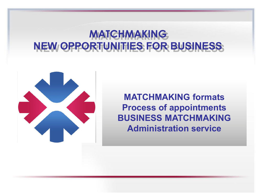 Business matchmaking service