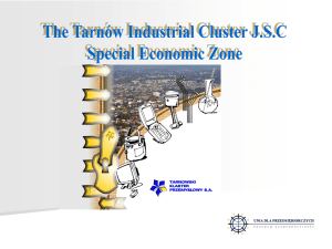 The Tarnów Industrial Cluster JSC