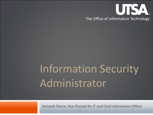 Information Security Administrator