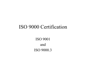 ISO 9000 - sgraham745.net