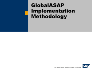 Approach & Methodology Presentation