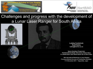 PPT - Space Geodesy Programme