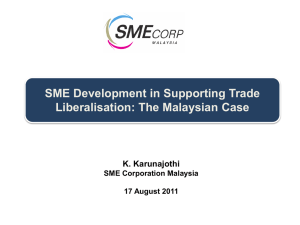 Presentation - APEC SME Crisis Management Center