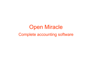 Reports - Openmiracle