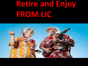 Retire & Enjoy PPT
