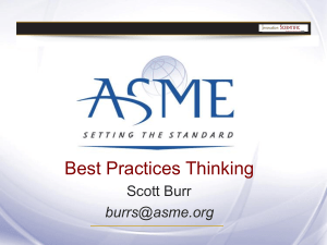 Best Practices Thinking