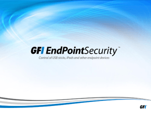 GFI EndPointSecurity