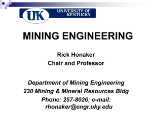 General Mining Engineering