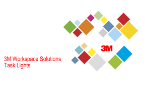 3M Workspace Solutions Task Lights PPT