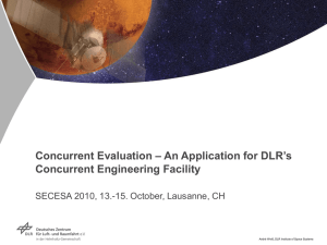 DLR-Präsentation Raumfahrt mit Kopf