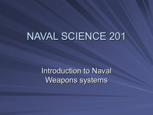 Basic Definitions Weapon Systems