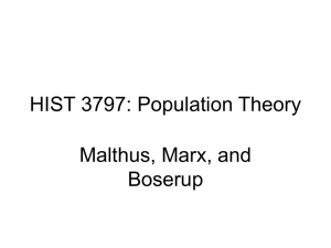 Population Theory:
